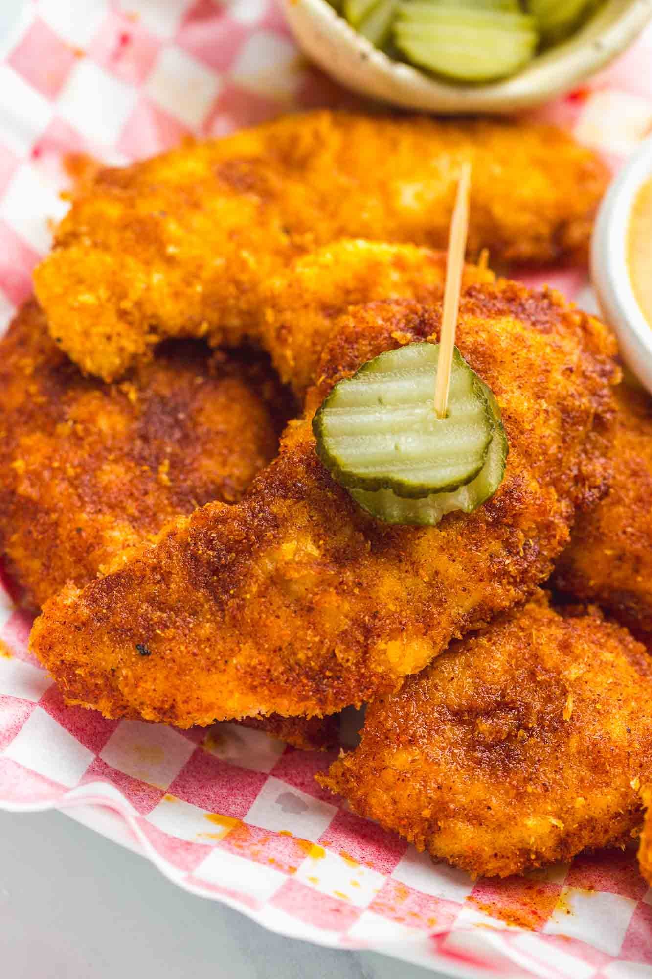 Air Fryer Nashville Hot Chicken